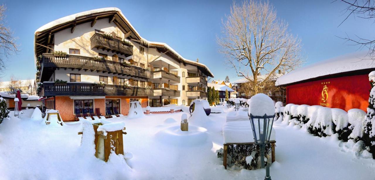 Hotel Hirsch Oberstaufen Exterior foto